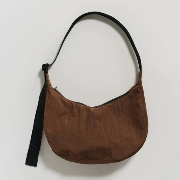 NWT Baggu Crescent Bag Medium - Brown - Picture 10 of 10